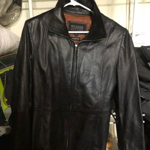 Women’s Wilson black leather jacket